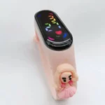 Hot Sell Girls Boy Silicone Watch Kids LED Cartoon Touch Watch Children Silicone Bracelet Waterproof Digital Watch-fashion / Gold