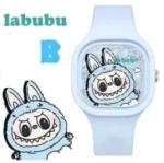 New Labubu Kids Watch Cartoon Dolls Character Round Silicone Strap Analog Digital Watch Boys Girls Children Toys Birthday Gifts - Image 2