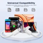 Tonetron MFI Certified Data Cable Custom Length for 15-/ Max Mobile Flash Charger - Image 5