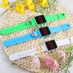 Cartoon Doll Children's LED Touch Wristwatch Sports Bracelet Gift for Boys and Girls Luxury Dial Display for Kids - Image 4