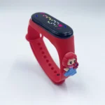 Hot Sell Girls Boy Silicone Watch Kids LED Cartoon Touch Watch Children Silicone Bracelet Waterproof Digital Watch-fashion / Ivory